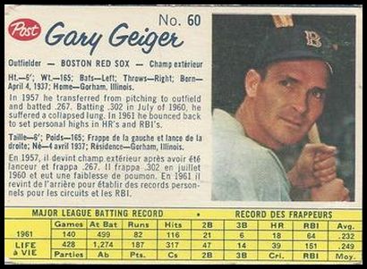 60 Gary Geiger